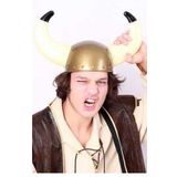 2x stuks carnaval verkleed artikel Viking helm volwassenen - Verkleedkleding hoeden accessoires