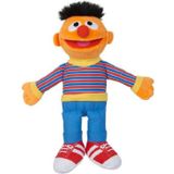 Sesamstraat Pluche Knuffel Pop - Ernie - Stof - 29 Cm/38 cm Staand - Bekende Cartoon Figuren