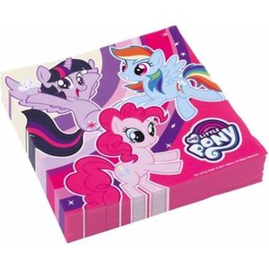 My Little Pony feest thema servetten 40x stuks