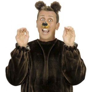 Pluche beren carnaval verkleed oren diadeem - Dierenpak