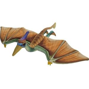 Pluche Gekleurde Pterosaurus Knuffel 40 cm - Pterosaurussen Dinosaurus Knuffels