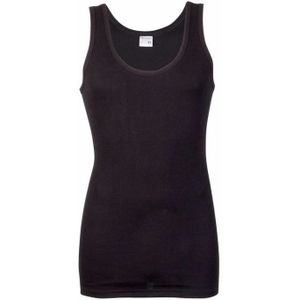 Grote maten Beeren heren hemd zwart - Classic heren singlet zwart plussize