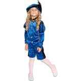Roetveeg Pieten kostuum - blauw/zwart - voor kinderen - Pietenpak