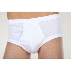 Klassieke Beeren herenslip wit 100% katoen - Heren ondergoed onderbroeken