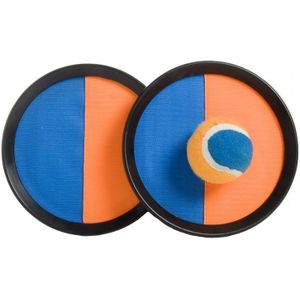 Catchbal 19 cm - Strand vangbal spel met klittenband - Geschikt voor kinderen en volwassenen