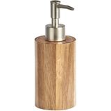 Zeller badkamer accessoires set 2-delig - acacia hout - luxe kwaliteit