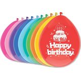 Haza Leeftijd verjaardag thema pakket 65 jaar - ballonnen/vlaggetjes