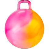 Skippybal marble - oranje/roze - D45 cm - buitenspeelgoed voor kinderen
