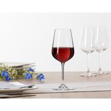 Secret de Gourmet Wijnglazen set Lena - doosje 6x stuks - chique glas - 45 CL - witte/rode/rose