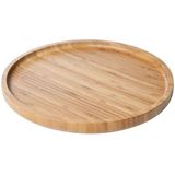 Houten serveerplank voor hapjes rond 28 cm - Serveerbladen