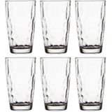 Waterglas/sapglas 470 ml - Diamond Dof - Drinkglas - Water/sapglas