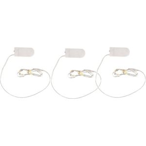 3x Mini micro 10 lamp LED verlichting op batterijen - Kerstverlichting op  batterijen kopen? Vergelijk de beste prijs op beslist.nl