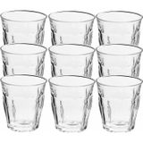 12x Drinkglazen/waterglazen Picardie transparant 310 ml - Koffie/thee glazen Picardie 310 ml