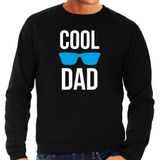 Cool dad - sweater zwart voor heren - papa kado trui / vaderdag cadeau