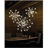 Kerstverlichting LED ster warm wit binnen/buiten 45 cm