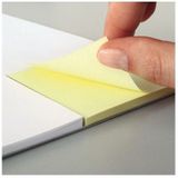 Bureau onderlegger/placemat van papier 59.5 x 41 cm - Kalender - 30 vellen - Bureau beschermer - design memo white
