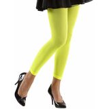 Neon groene legging voor dames