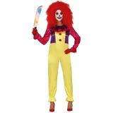 Horror clown Freak verkleed kostuum voor dames - Halloween verkleedkleding - Horrorclowns