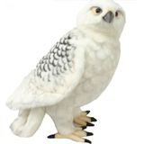 Hansa pluche sneeuwuil knuffel 35 cm - uilen knuffels