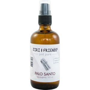 Jiri and Friends huisparfum Palo Santo 100 ml - Aromatherapie Palo Santo - Smudgen - Reinigingsrituelen - Geesten verdrijven geuren