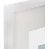 Atmosphera fotolijstje voor een foto van 13 x 18 cm - 2x - wit - foto frame Manu - modern/strak ontwerp