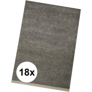 Luxe overtrekpapier 18 stuks - carbonpapier