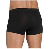 Set van 2x stuks sloggi heren shorty korte boxershort zwart - Confortabel/perfecte pasvorm - Ondergoed, maat: S