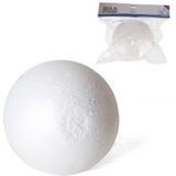 Piepschuim hobby/DIY bal/bol 11,5 cm - Kerstballen maken knutselmateriaal