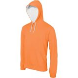 Oranje/witte sweater/trui hoodie voor heren - Holland feest kleding - Supporters/fan artikelen