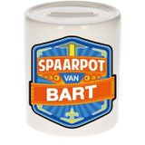 Kinder spaarpot voor Bart - keramiek - naam spaarpotten