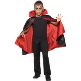 Vampier/Dracula verkleed set met cape schmink en tanden - Horror Halloween en carnaval kostuums