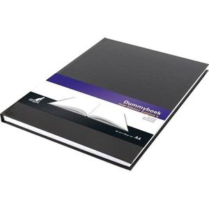 Kangaro Schetsboek - harde kaft - zwart - A4 formaat - 80 vellen - blanco papier