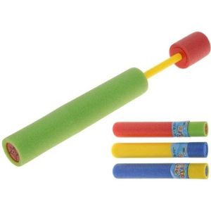 5x Waterpistool van foam 44 cm - Waterpistolen/waterspuiten voor kinderen - Buitenspeelgoed/waterspeelgoed