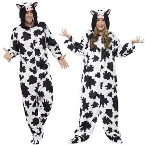 Onesie koe voor volwassenen