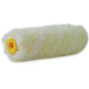 Muur vacht anti-spat verfroller polyamide pluisvrij 4,1 x 10 cm - Verfspullen - Schildersbenodigheden