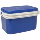 Koelbox donkerblauw 16 liter 42 x 29 x 26 cm incl. 2 koelelementen