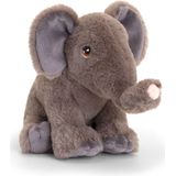 Keel Toys - Pluche knuffel dieren set 2x olifanten 18 en 35 cm