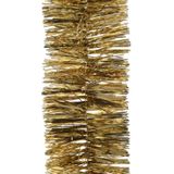 5x Kerstslingers goud 270 cm - Guirlande folie lametta - Gouden kerstboom versieringen