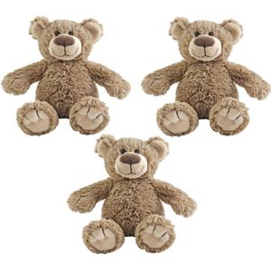 3x stuks happy Horse pluche knuffel beer Bella 22 cm - Dieren speelgoed beren knuffels