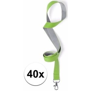 40 keycords groen/grijs 2 x 50 cm