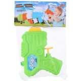 1x Waterpistolen/waterpistool klein van 12 cm groen kinderspeelgoed - waterspeelgoed van kunststof