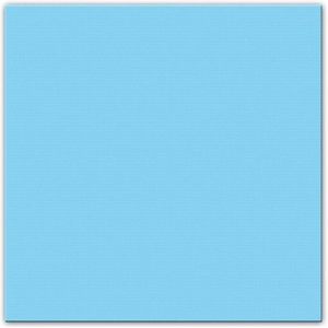 75x lichtblauwe servetten 33 x 33 cm - Papieren wegwerp servetjes - lichtblauw versieringen/decoraties