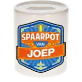 Kinder spaarpot voor Joep - keramiek - naam spaarpotten