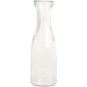 Glazen karaf 1 liter