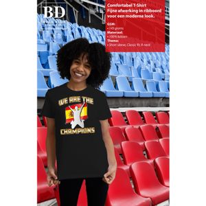 Bellatio Decorations Verkleed shirt voor dames - Spanje - zwart - voetbal supporter - themafeest