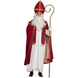 Sinterklaas kostuum - inclusief gouden staf 185 cm