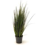 Kunstplant groen gras sprieten 60 cm - Grasplanten/kunstplanten voor binnen gebruik