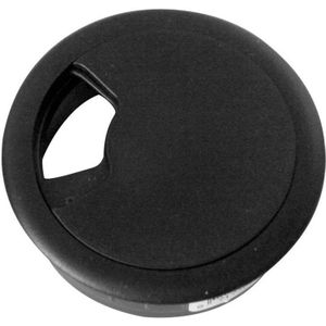 Kabeldoorvoer - zwart - 60 mm - Elektra kabeldoorvoeren buizen en goten