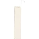 Gerimport Waterverdamper - 3x - ivoor wit - keramiek - 400 ml - radiatorbak luchtbevochtiger - 7,4 x 17,7 cm