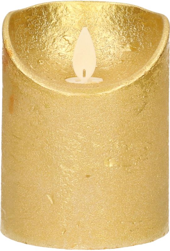 microscopisch Lucky Vergelden 2x Gouden LED kaarsen / stompkaarsen 10 cm - Luxe kaarsen op batterijen met  bewegende vlam (woonaccessoires) | € 17 bij Shoppartners.nl | beslist.nl
